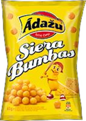 Picture of ADAZU - Corn snacks cheese balls 130g (in box 18)