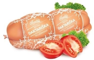 Picture of VIGESTA - Boiled sausage "Ekstra daktariška" with fat