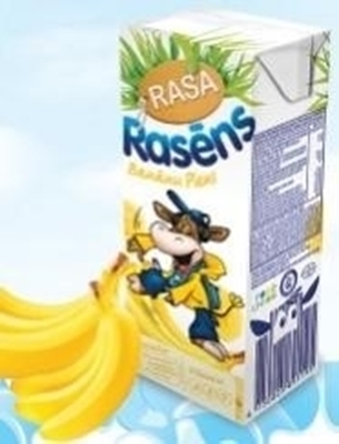 Picture of RPK - Milk RASENS banana additives and vitamins 200ml (box*24)