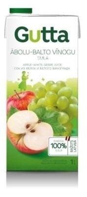 Picture of GUTTA - Apple White grape Juice, 1L