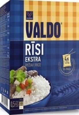Picture of VALDO - Rice (RICE 'VALDO') 0.5 kg(4x125 g) (in box 12)