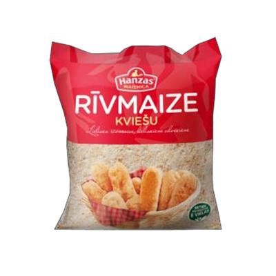 Picture of HANZAS - wheat bread crumbs / Kviešu rīvmaize 400g (in box 20)
