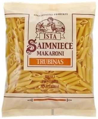 Picture of Pasta, Īsta Saimniece makaroni " Penne rigate" 400g (in box 10)
