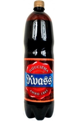 Picture of Natural soft drink from malt grains –Kvass, 1,5L (in box 6)
