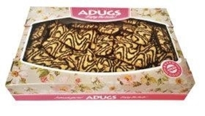 Picture of ADUGS - Biscuits "Launaga" cacao glaze 350g (in box 12)