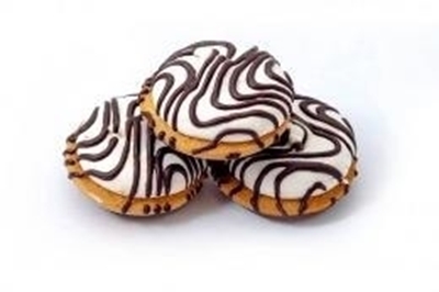 Picture of ADUGS - Cookies „Zig-Zag” with soufflé (in box 3kg / price per kg)