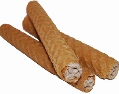 Picture of FUTURUS FOOD - Wafer rolls with cocoaa cream filling 40g (in box 30)