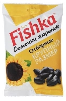 Picture of Roasted sunflower seeds Fishka selected 100g (in box 25)