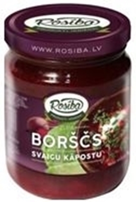 Picture of ROSIBA - Borsch with fresh cabbage 0,5 (box*6)