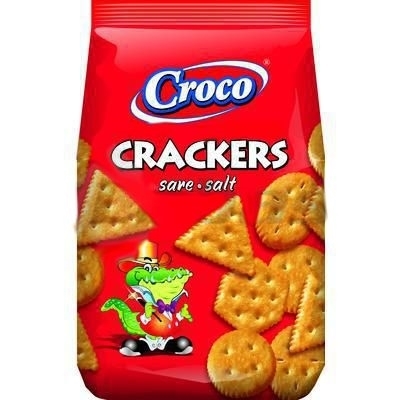 Picture of CROCO CRACKERS SALTED 100g (in box 20)