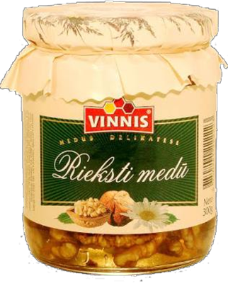 Picture of VINNIS - Honey delicacy "Nuts in honey" 300g (in box 8)