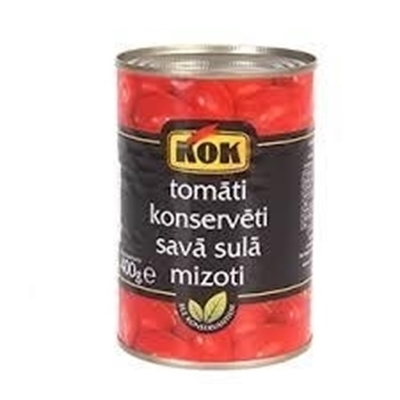 Picture of KOK - Tomatos in own juice 400g peeled