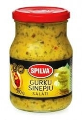 Picture of SPILVA - Cucumber - mustard salads 390g  (in box 10)