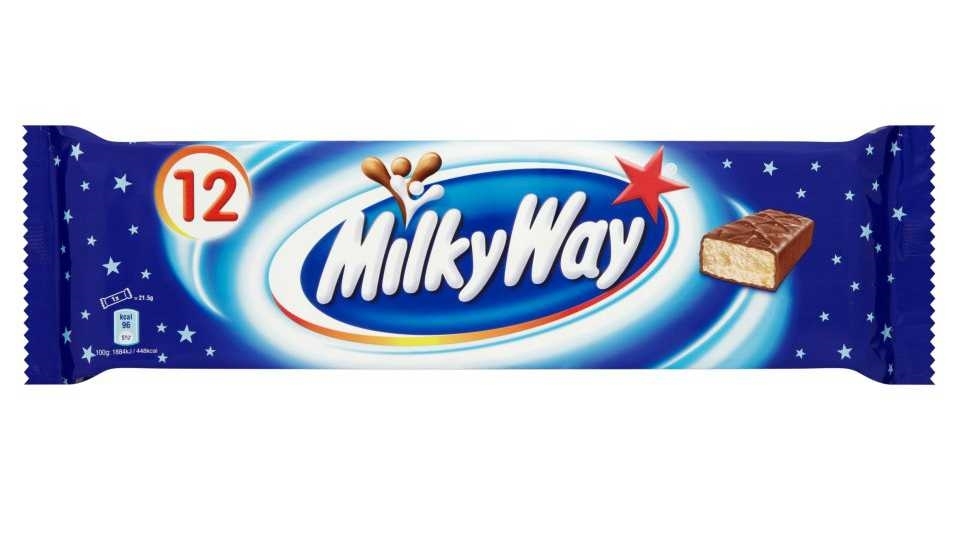 CHOCOLATE BAR MILKY WAY 21,5g (in box 30). Jolly Grocer