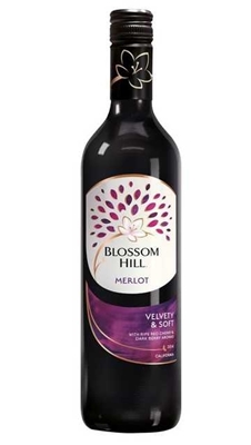 Picture of Wine RED Blossom Hill Merlot 13.5% (in box 6)
