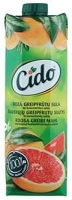 Picture of CIDO - Pink grapefruit juice 100% 1l (box 15)