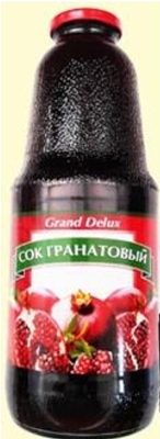 Picture of GRAND DE LUX – Pomegranate juice 1l (in box 8)