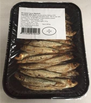Picture of IRBE - Hot smoked Sprats 300g (box 6)