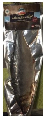 Picture of GARDUMU KARALISTE - Uncleared herring light-salted vaacum ( Weight ) (box*2kg)
