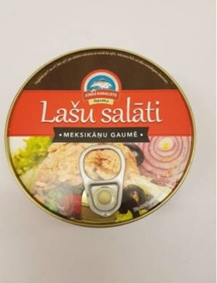 Picture of GARDUMU KARALISTE - Mexican salad with salmon 240g (box*48)