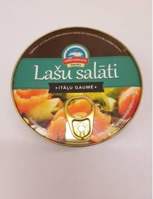 Picture of GARDUMU KARALISTE - Italian salad with salmon 240g (box*48)