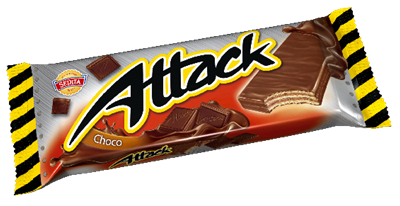 Picture of ATTACK DARK CHOCOLATE  30g SEDITA (in box 48)