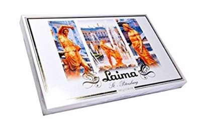 Picture of LAIMA - Dark chocolate assortment LAIMA 360g /S-Peterburg/ (box*12)