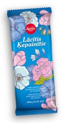 Picture of LAIMA - Lācītis Ķep.milk choc.100g*17/Spring