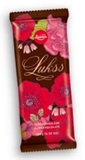 Picture of LAIMA - Lukss Dark choc. With cherries and almonds 90g (box*14)