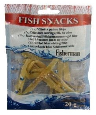 Picture of Fisherman - Dried Blue Whiting Fillet, 20g