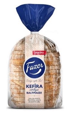 Picture of FAZER - "Kefīra" Wheat white bread / Kefīra  vērtīgā baltmaize, 350g (In box 8)