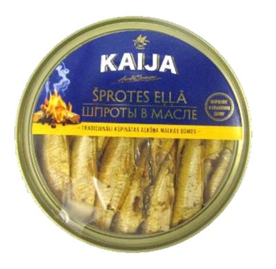 Picture of KAIJA - Smoked sprats Kaija in oil, 160g (in box 8)