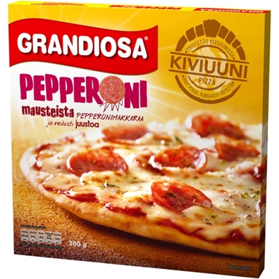 Picture of GRANDIOSA - Pizza  "Peperoni" 300g (In box 12)