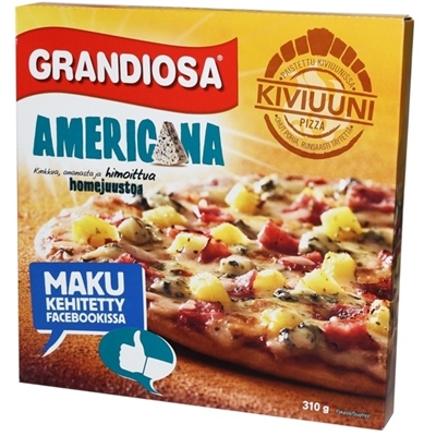 Picture of GRANDIOSA - Pizza "Americano", 310g (In box 12)