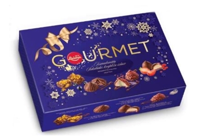 Picture of Laima - "Gourmet" exquisite chocolate selection with diferent fillings, 230g (in box 12)