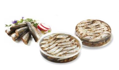 Picture of IRBE - Sprats (headless) in spicy brine 260 g (box*10)