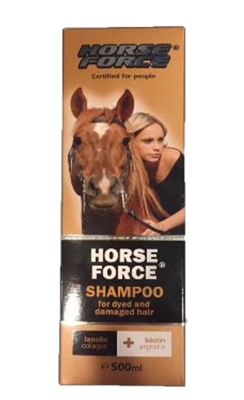 Picture of Horse Forse - Shampoo for dyed and damaged hair with collagen and biotin, 500ml (Box*25)