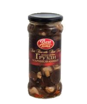 Picture of FUTURUS FOOD - Canned mushrooms milk-agaric (gruzdi) 580ml (box*12)