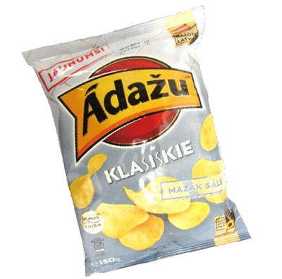 Picture of ADAZU - Chips "Classic" lightly salted, 150g (box*18)