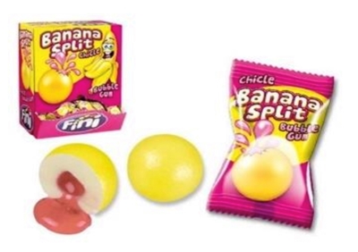 Picture of Сhewing gum "FINI Banana Split", 200 units