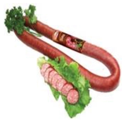 Picture of VIGESTA - Smoked sausage "Dūmo" , ±800g  £/kg