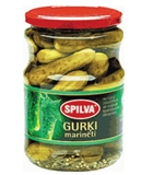 Picture of SPILVA - Pickled cucumbers (6-9cm) 1600ml/900g (box*6)