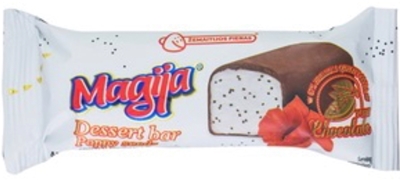 Picture of MAGIJA - Glazed curd cheese "Magija" with poppy seeds, 23 % fat, 45g (box*20)