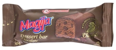 Picture of MAGIJA - Magija curd cheese with cocoa and chocolate-flavoured chips, 23,4 % fat 45g (box*20)