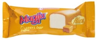 Picture of MAGIJA - Glazed curd cheese "Magija" with Toffe glaze , 22% fat 45g (box*20)