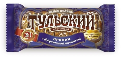 Picture of UNIKONF - Gingerbread Tulskij with fruit filling, 140g (box*22)