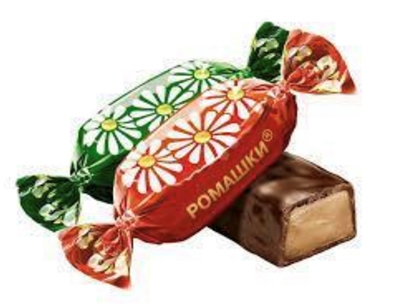 Picture of UNIKONF - Chocolate sweets "Romashki", 1kg (Box*7)