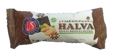Picture of LATSWEETS - Peanuts halva in chocolate 24gx5 (box*8)