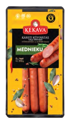 Picture of KEKAVA - Chicken sausages Mednieku / Hunter’s, 400g