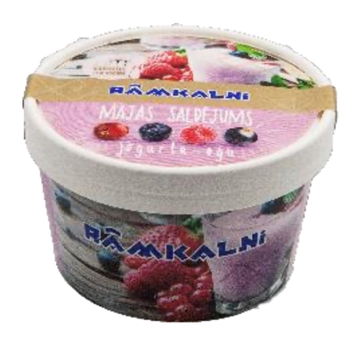 Picture of RAMKALNI - Ice cream yogurt - berries flavor, 140g
